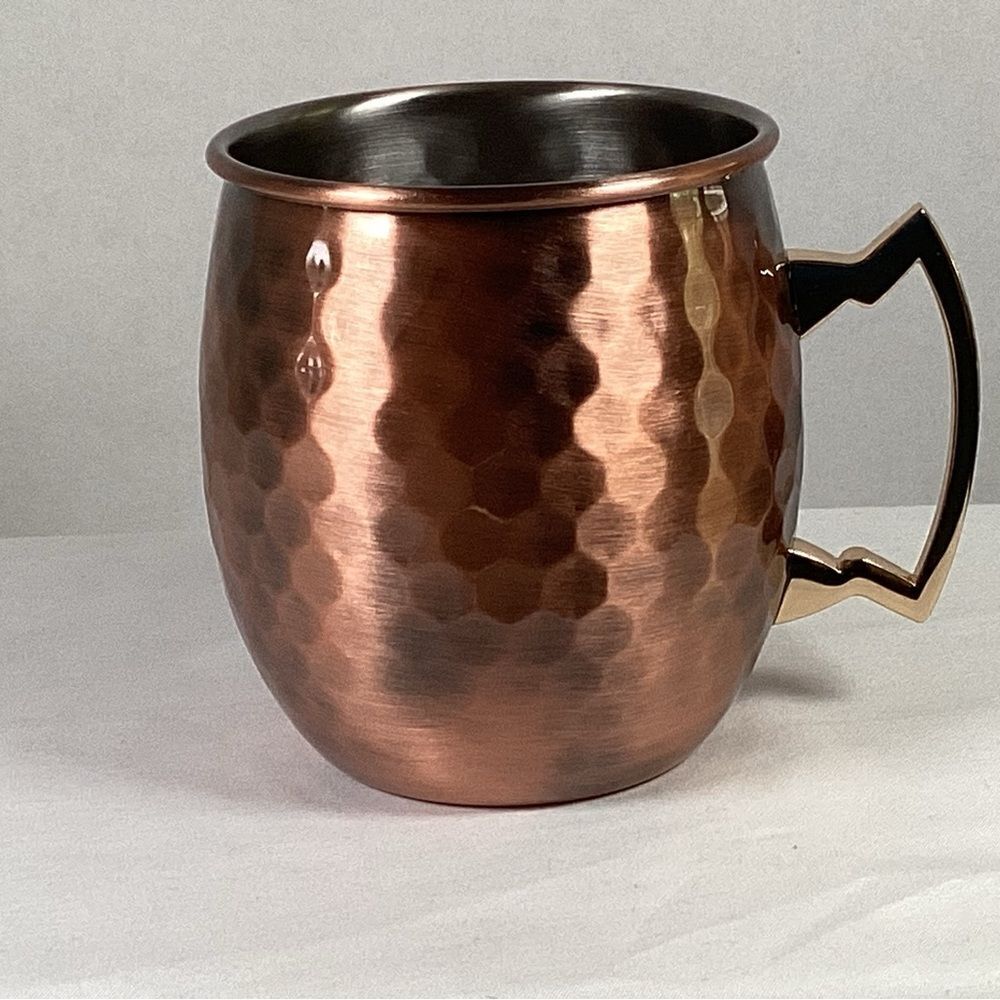Copper Moscow Mule Mugs ,Set 20 ounce, stainless lined, NO NICKEL - Picture 5 of 5